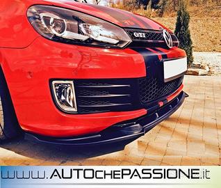 Splitter Spoiler anteriore per VW Golf VI GTI 35 E