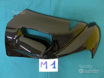 Carena superiore sinistra KAWASAKI ER6F nero