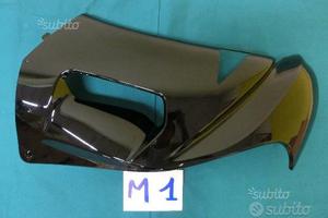 Carena superiore sinistra KAWASAKI ER6F nero