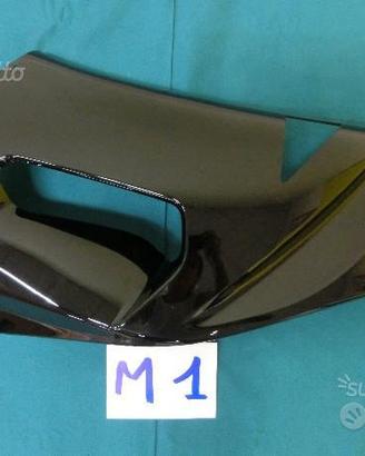 Carena superiore sinistra KAWASAKI ER6F nero