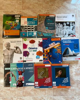 libri 1/2/3/4/5 liceo scientifico