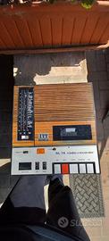 Raro ed iconico radio-registratore vintage ITT 