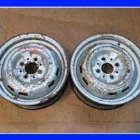 Cerchi 4,5 x 13 FIAT 900 E Pulmino 128 d'epoca
