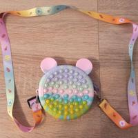 Borsetta da bambina Pop It con tracolla e cerniera