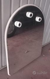 specchio da bagno o camera, con 3 punti luce