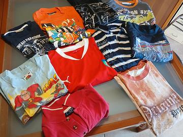 10 magliette bambino e ragazzo