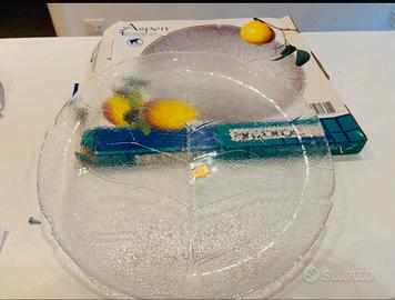 Piatti Aspen in vetro