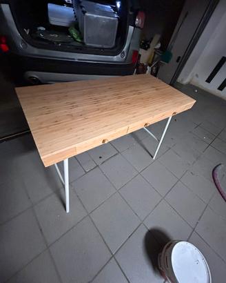 Scrivania in bambù IKEA LILLASEN