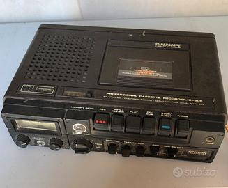 Registratore cassette portatile Marantz Superscope