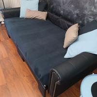 divano con letto estraibile gigante