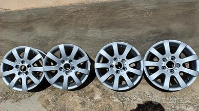  cerchi in lega Volkswagen 5 fori 15/112, 