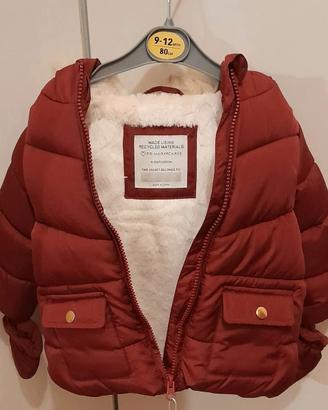 Giacca cappotto imbottito NUOVO 9/12 mesi