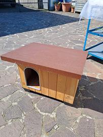 cuccia per cani taglia piccola di legno nuova mai 