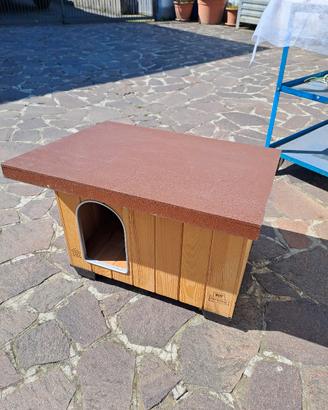 cuccia per cani taglia piccola di legno nuova mai 