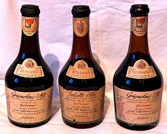 Bersano 3 b-  1981-1990 Grignolino,  1982 Dolcetto