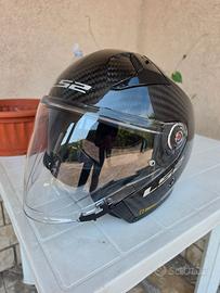 ls2 casco carbonio jet