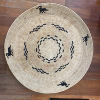 Cesto artigianale sardo in rafia