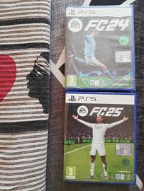 Giochi PS 5 FC 24 e 25