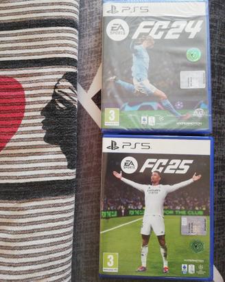 Giochi PS 5 FC 24 e 25