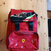 zaino Ferrari bambini scuola infanzia/primaria 