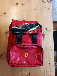 zaino Ferrari bambini scuola infanzia/primaria 