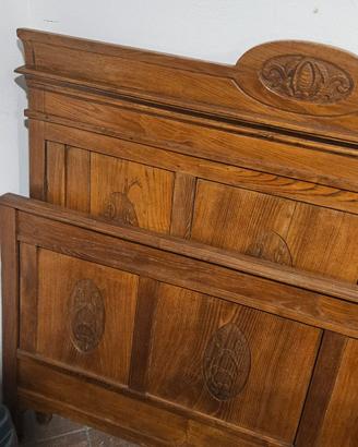 letto antico piazza e mezza