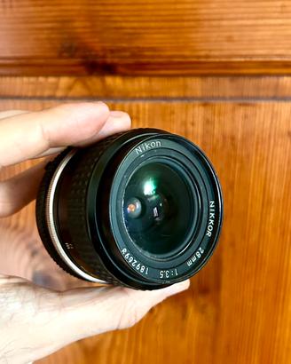 Nikon Obiettivo Nikkor 28mm 1:3.5 AI Vintage