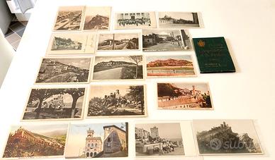 Lotto 518 Cartoline del '900 di SAN MARINO + Album