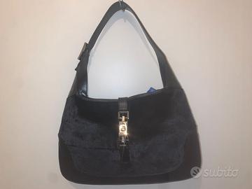 BORSA GUCC MINI JACKIE IN CAVALLINO NERO