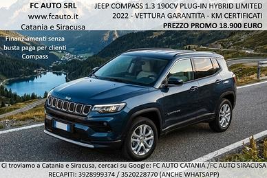 Jeep Compass 1.3 T4 PHEV LIMITED 2022