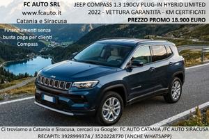 Jeep Compass 1.3 T4 PHEV LIMITED 2022