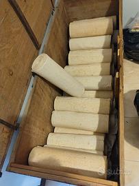 corredo d'epoca tessuto a mano