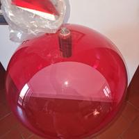 Kartell lampada a sospensione Fly Rossa