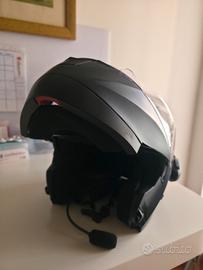 YEMA Casco Modulare Moto Integrale Scooter YM-926