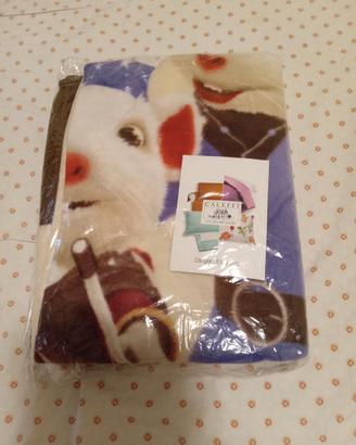 Coperta plaid in pile Parmareggio