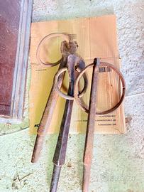 Antica caveja romagnola in ferro