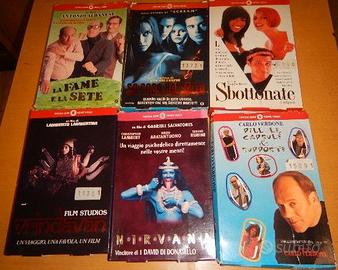 18 VHS con copertina in cartone