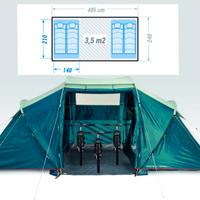 Tenda campeggio Arpenaz family 4.2