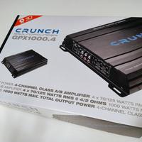 Amplificatore Crunch GPX1000.4 1000W 4-Canali