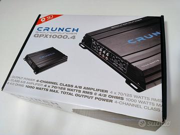 Amplificatore Crunch GPX1000.4 1000W 4-Canali