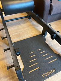 Panca professionale per hip trust toorx