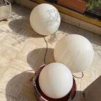 Sfere luminose giardino