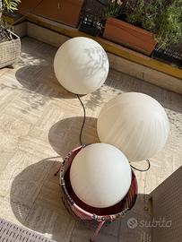 Sfere luminose giardino