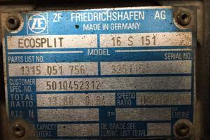 Cambio Renault Kerax ZF 16 S 151