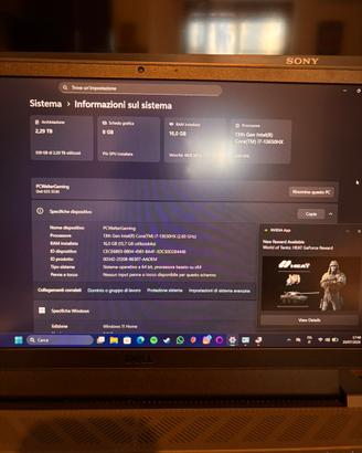Pc portatile gaming DELL G15 5530