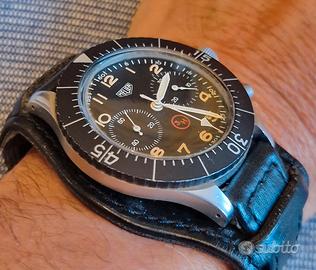 chrono HEUER Anni 60/70 militare Bund permuto