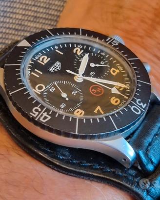 chrono HEUER Anni 60/70 militare Bund permuto