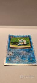 carta Pokemon dark wartortle reverse 