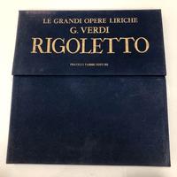 RIGOLETTO-GIUSEPPE VERDI, Cofanetto Box 4LP Vinili