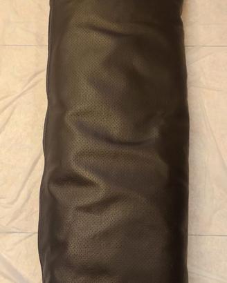 Cuscino sfoderabile ecopelle 88x34cm rettangolare